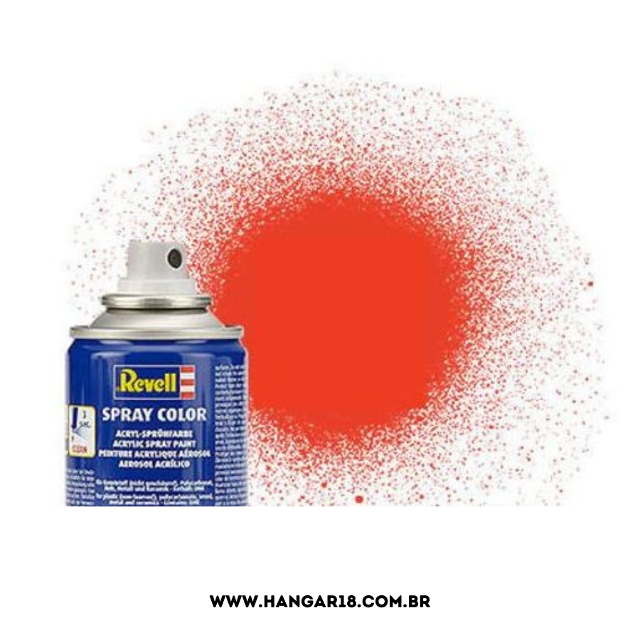 TINTA REVELL SPRAY LARANJA FOSCO 34125