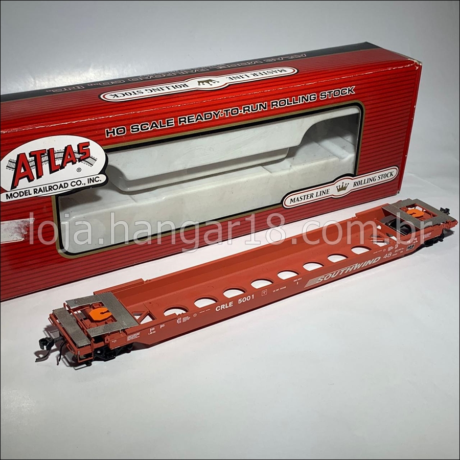 VAGÃO PORTA CONTAINER ATLAS CRLE 5001 (USADO)