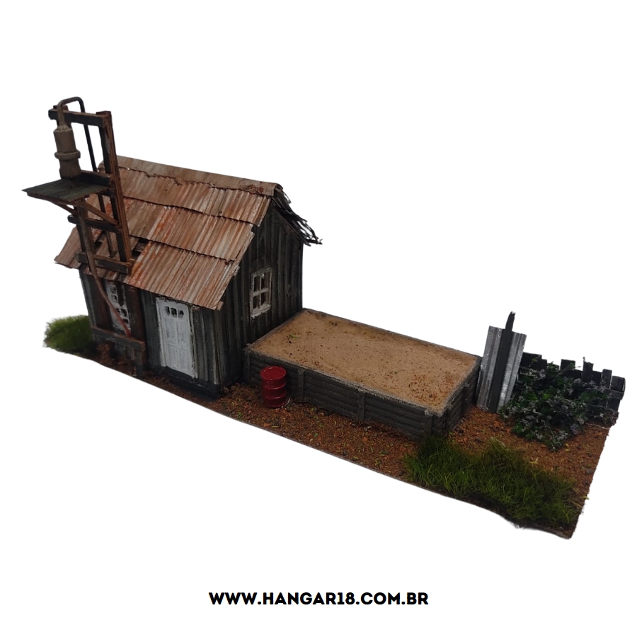 DIORAMA DEPÓSITO DE AREIA (0154) ESCALA HO ANJOLY
