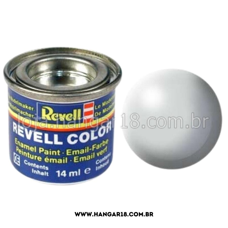 TINTA REVELL ESMALTE 32371 CINZA CLARO 14ML