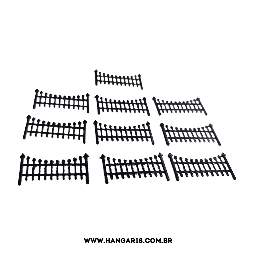 MODULO CERCA METALICA ESC HO H18 10pc 2,6cm cada