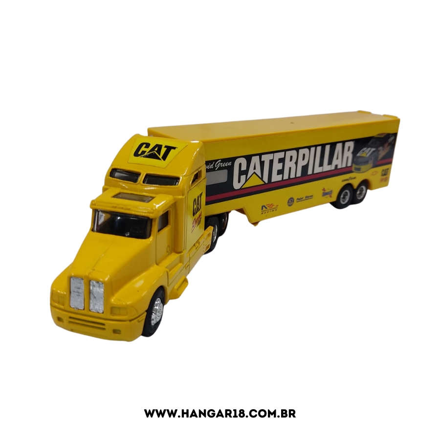 CAMINHAO CAT NASCAR RACING DAVID GREEN 1:64 1996
