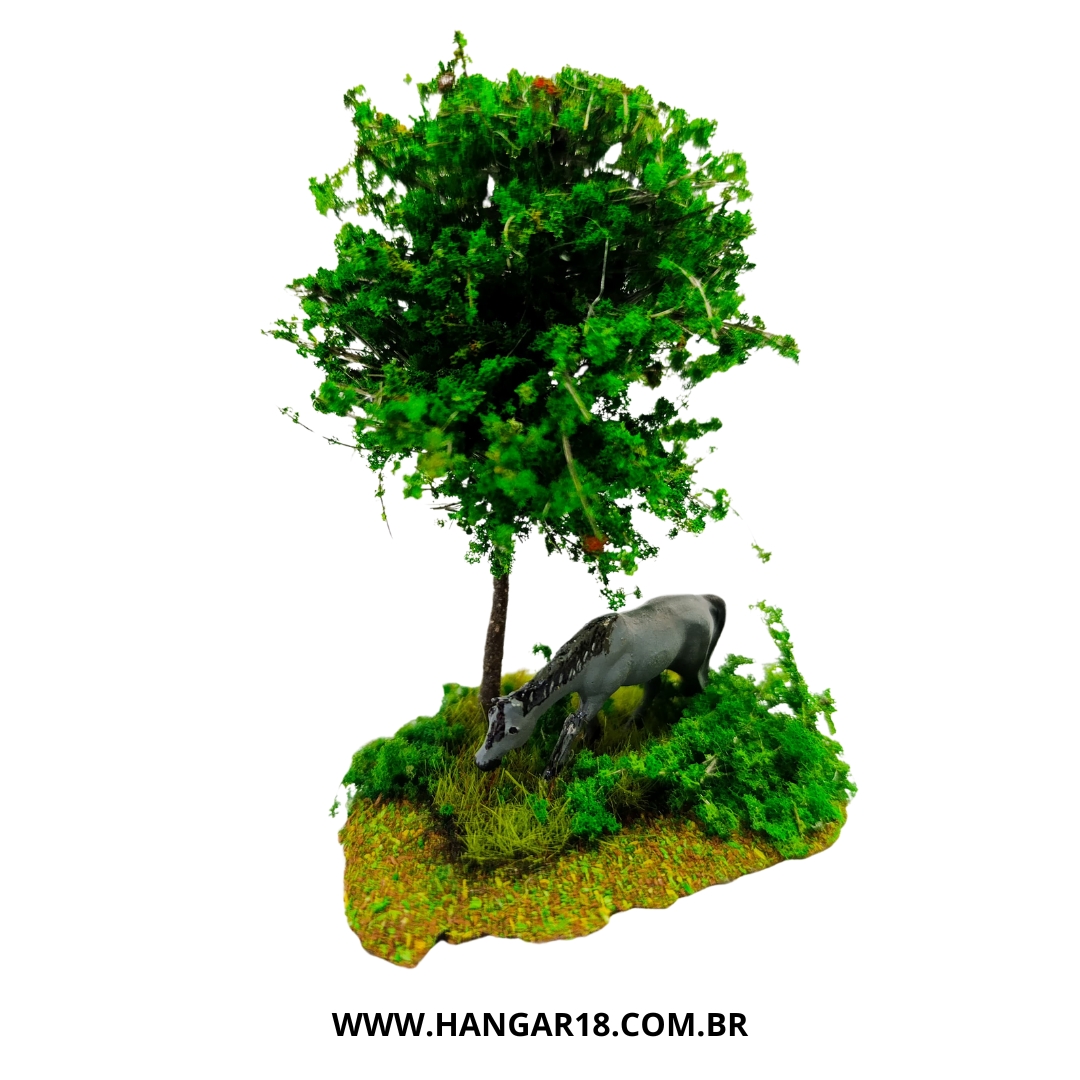 DIORAMA ARVORE C/ CAVALO (616) ESC HO ANJOLY