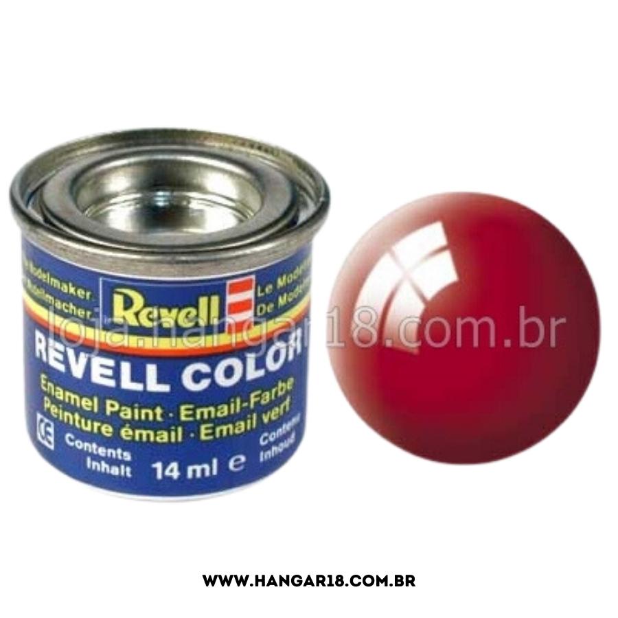 TINTA REVELL ESMALTE 32131 VERMELHO BRILHO 14ML