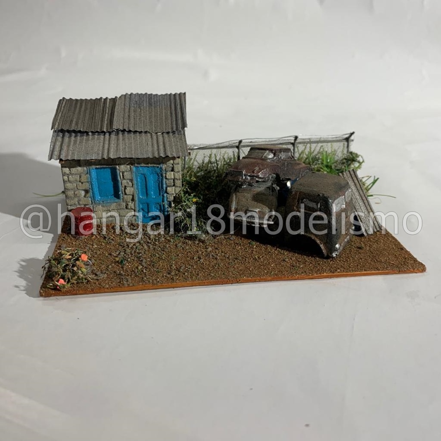 DIORAMA FERRO VELHO ESCALA HO (0087) ANJOLY
