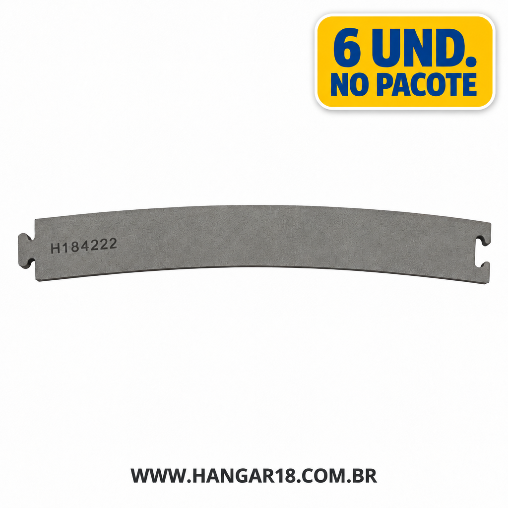 BASE EVA TRILHO CURVA FRATRESCHI 4222 (6PC) 4mm