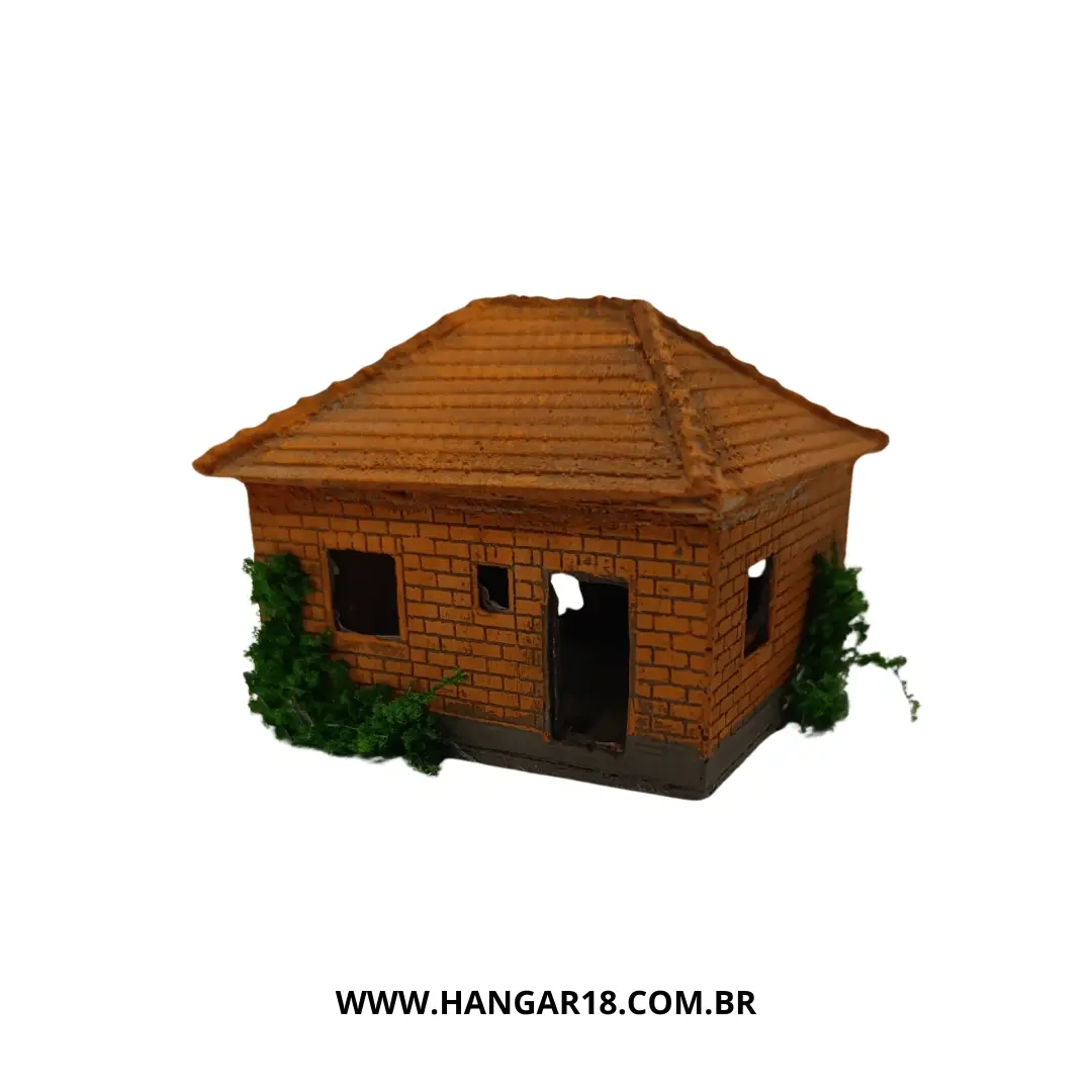 CASA DE TIJOLINHO 4AGUAS ABAND (801) ESC HO ANJOLY