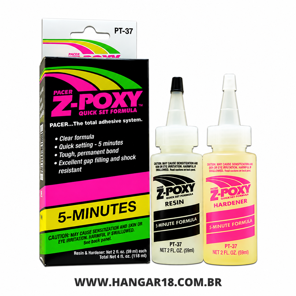 COLA Z-POXY 5 MINUTE QUICK SET FORMULA , 118GR