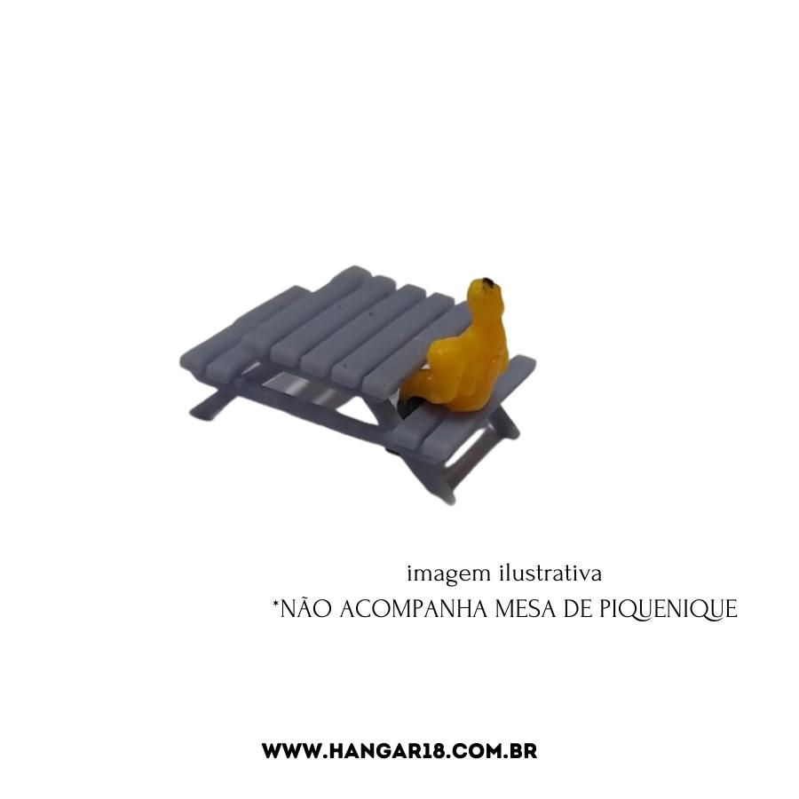 BONECO 1 UND SENTADO  (PL2102) ESCALA 1/87