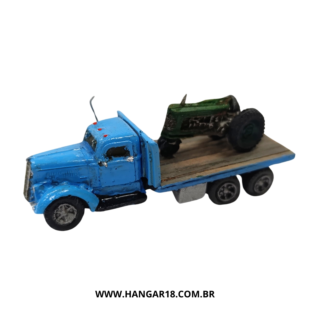 CAMINHÃO GMC C/ TRATOR (0247) ESC HO ANJOLY