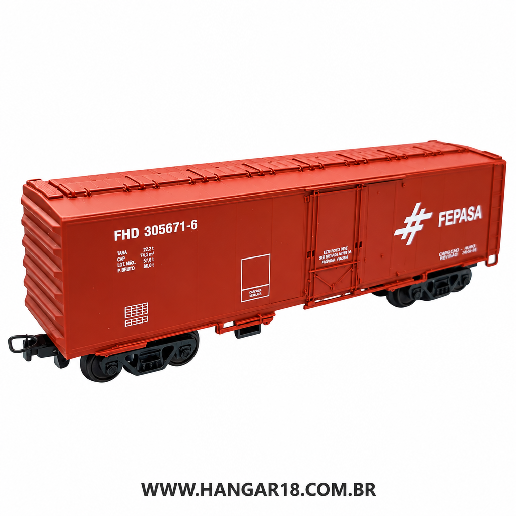 VAGÃO HOPPER FECHADO FEPASA FRATESCHI 2059