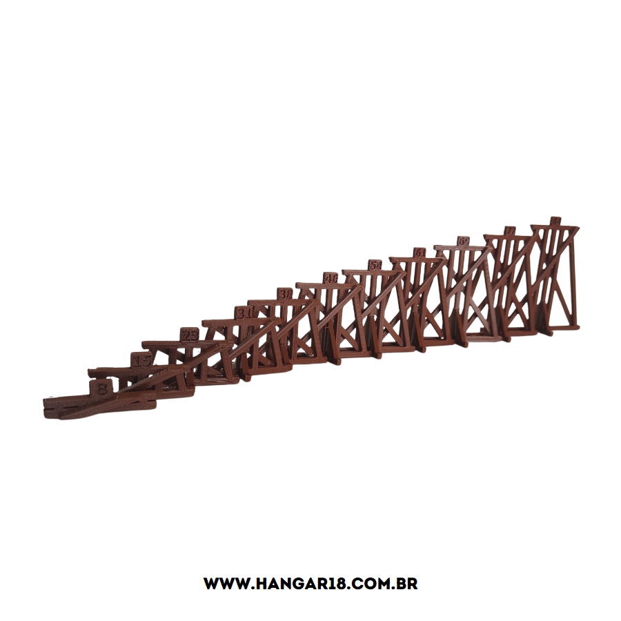 KIT PÉS 2ºA RAMPA MODULAR  H18 ESC HO