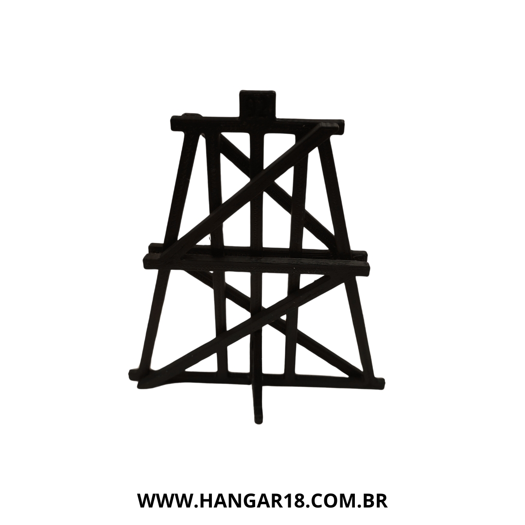 PÉ 92MM - RAMPA MODULAR H18 ESCALA HO