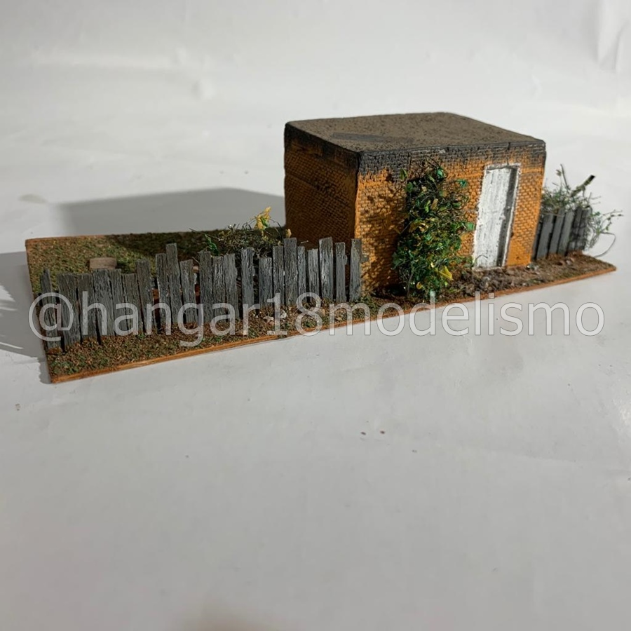 DIORAMA CASA EM CONSTRUÇÃO ESCALA HO (0091) ANJOLY