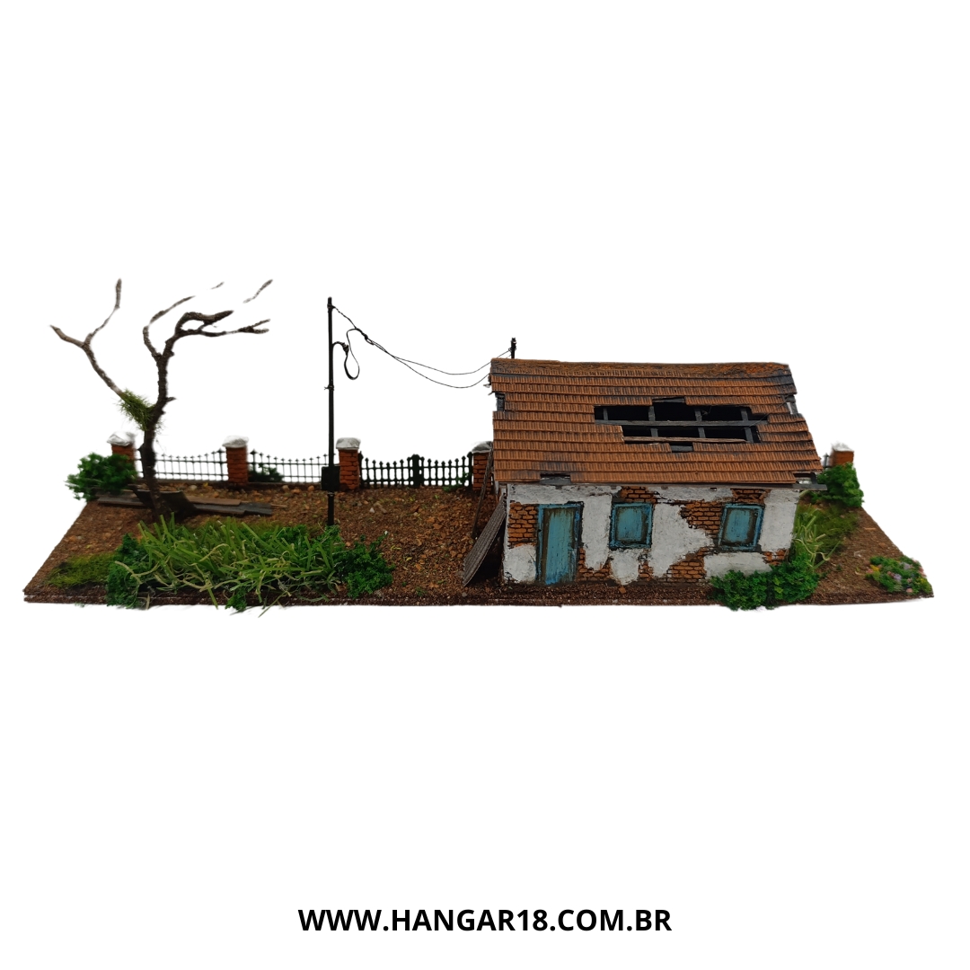 DIORAMA CASA ABANDONADA  (736) ESC HO ANJOLY