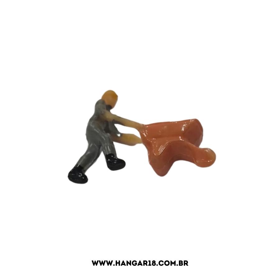 BONECO TRABALHADORES C/ CARRIOLA (PL2107) ESC HO