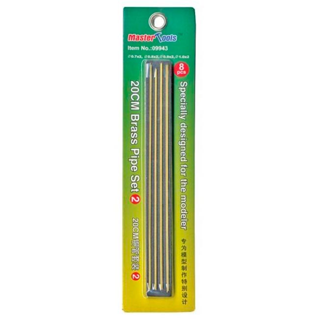 20CM BRASS PIPE SET Nº 2 (8 PCS)