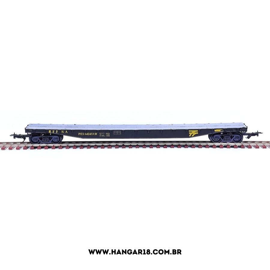 VAGÃO PLATAFORMA RFFSA FRATESCHI 2033