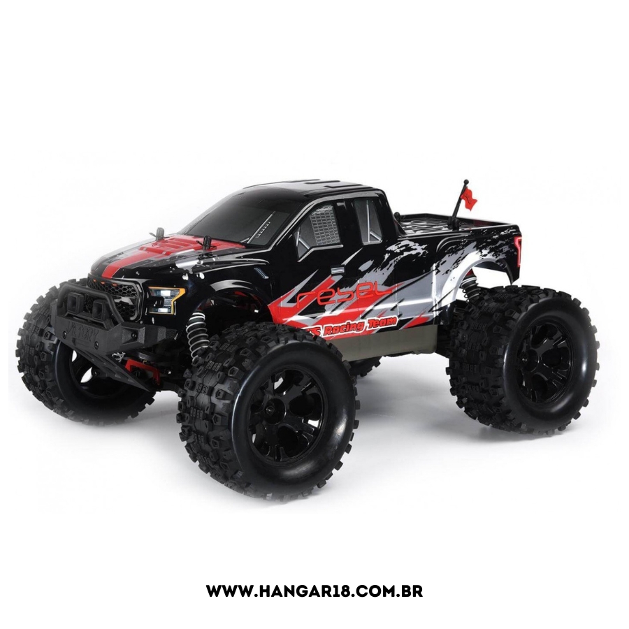 CARRO FS RACING 1/10 MONSTER TRUCK REBEL RTR
