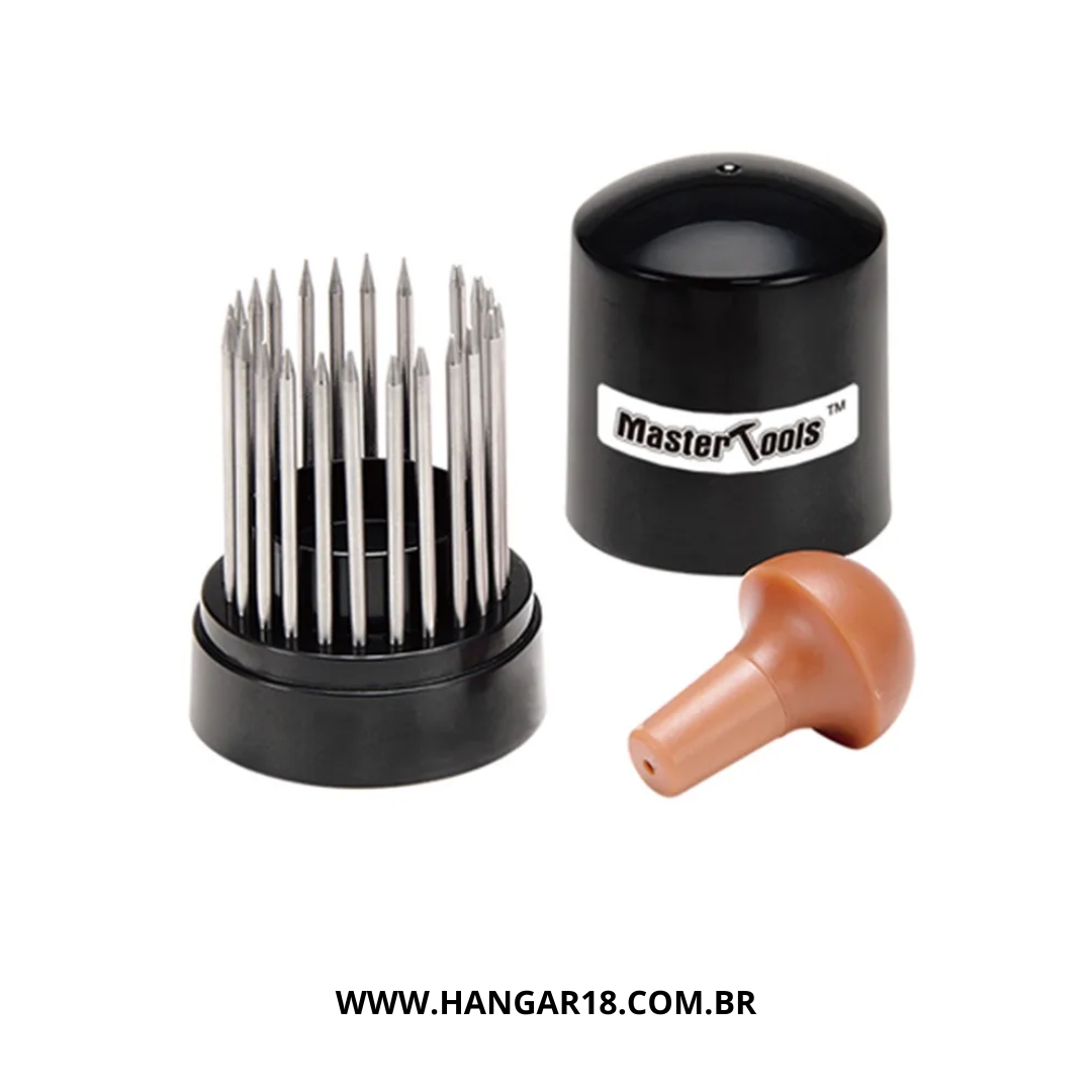 MICRO PERFURADOR DE REBITE 23PÇS MASTER TOOLS