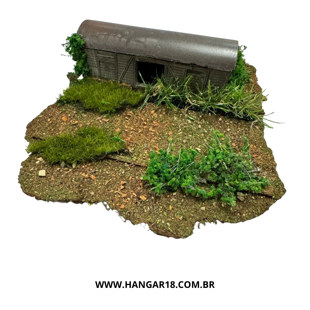DIORAMA VAGAO MORADIA (0787)  ESCALA HO  ANJOLY