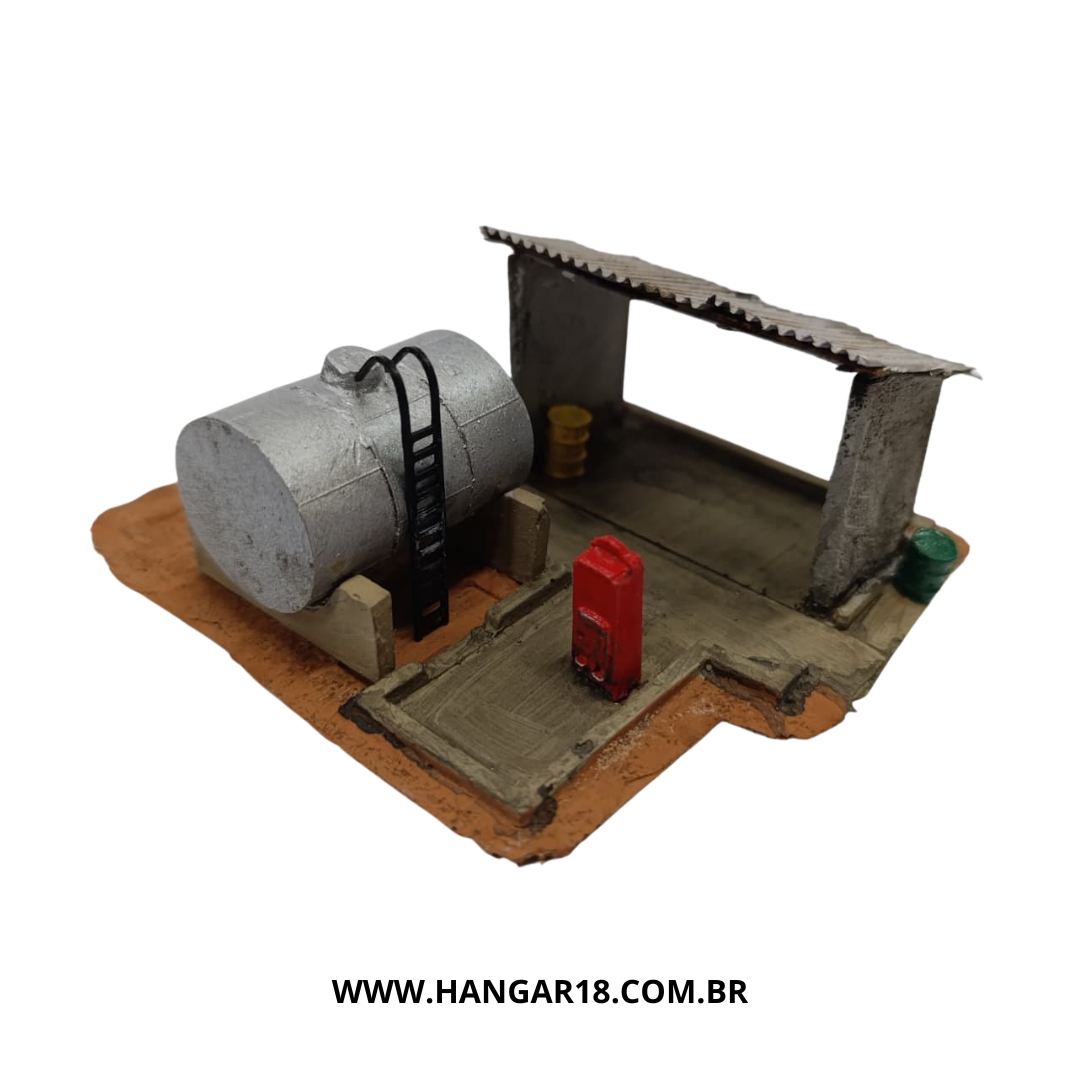 DIORAMA DEPOSITO DE OLEO (792) ESCALA HO ANJOLY