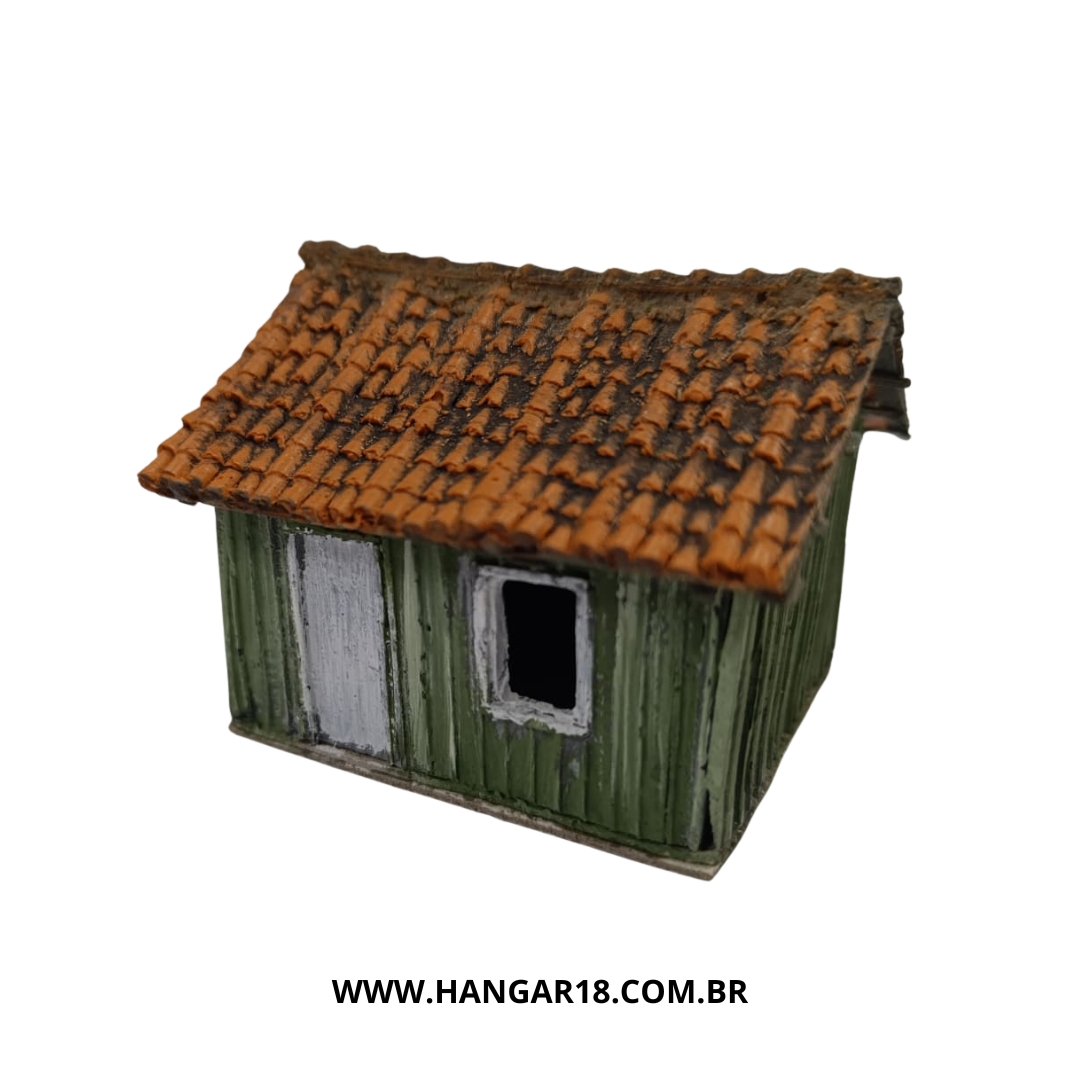 CASA DE MADEIRA 2 AGUAS (794) ESCALA HO ANJOLY