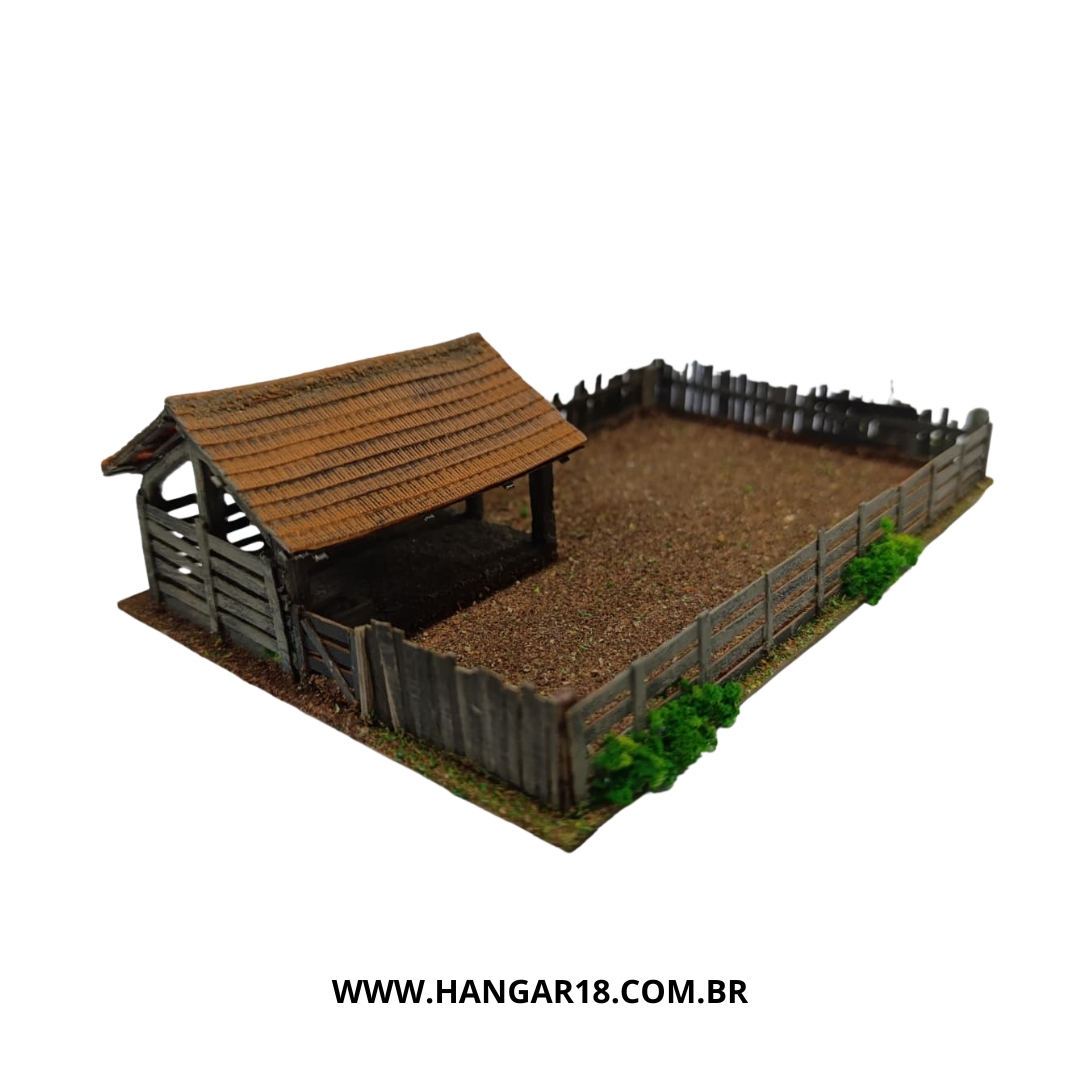 DIORAMA CHIQUEIRO  (0797) ESCALA HO ANJOLI